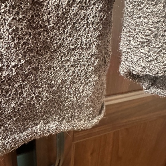 Eileen Fisher wrap v neck sweater in gray size L - Italian yarn - Picture 4 of 7